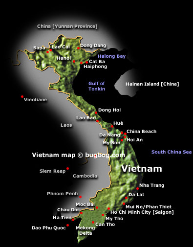 satellite vietnam carte