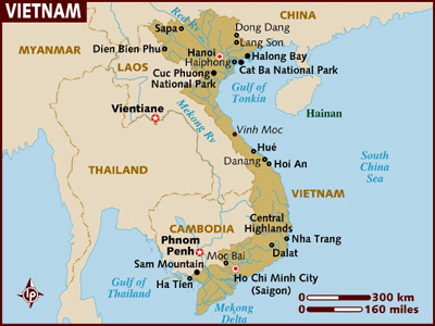 vietnam carte