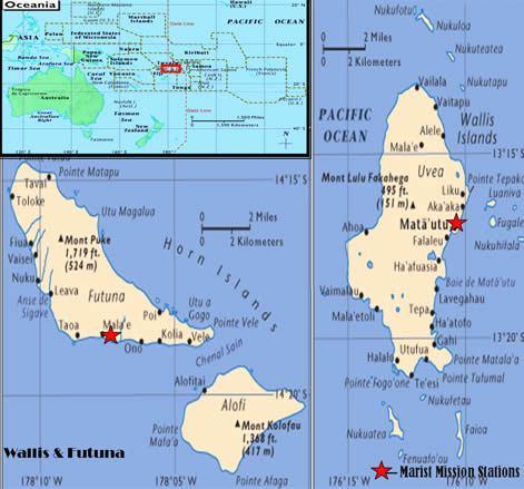 carte du wallis et futuna