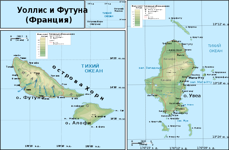 wallis et futuna carte