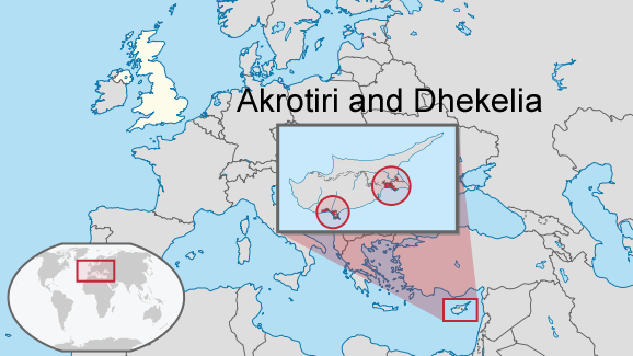 ou se trouve Akrotiri et Dhekelia