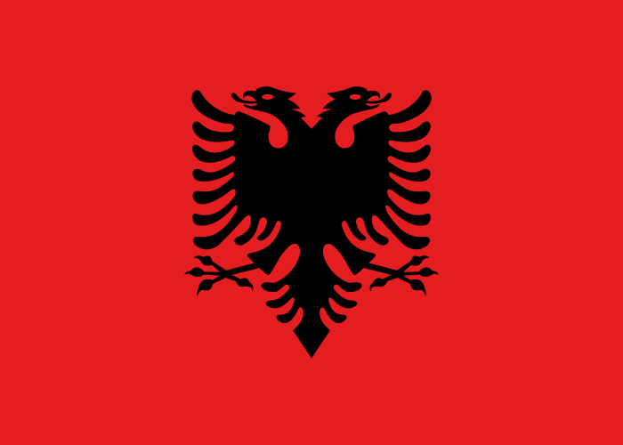 albanie drapeau