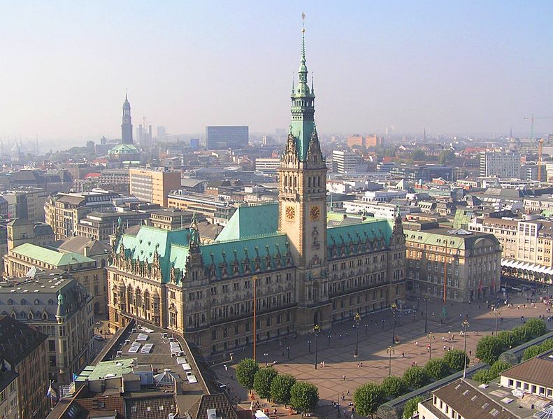 Hamburg Rathaus allemagne