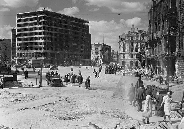 Potsdamer Platz 1945 berlin allemagne