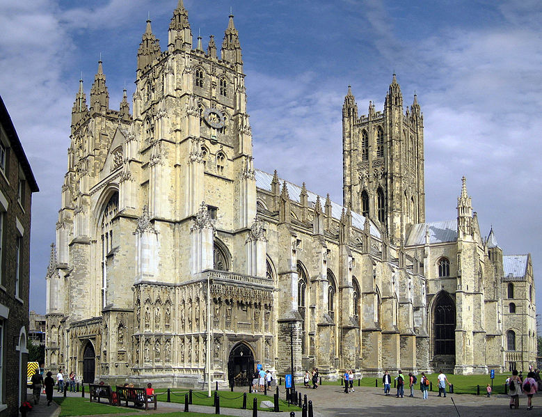 Canterbury cathedrale angleterre.