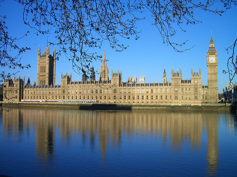 palais de Westminster angleterre