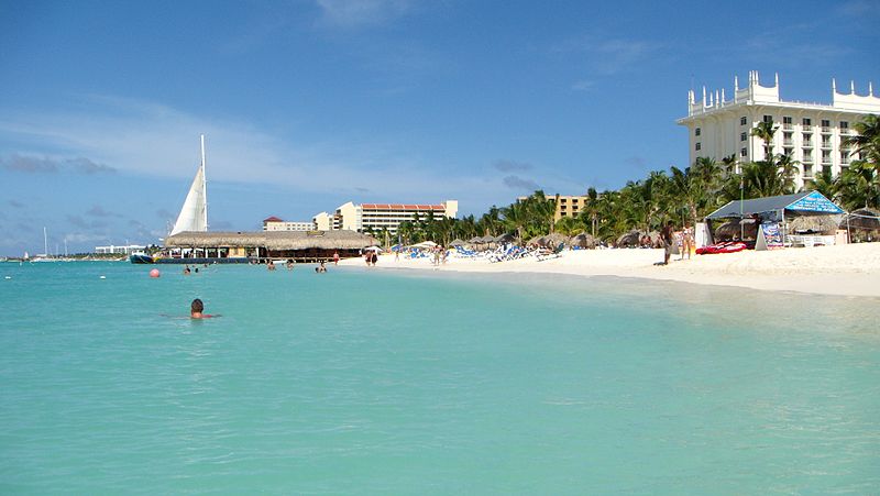 Aruba Palm plage