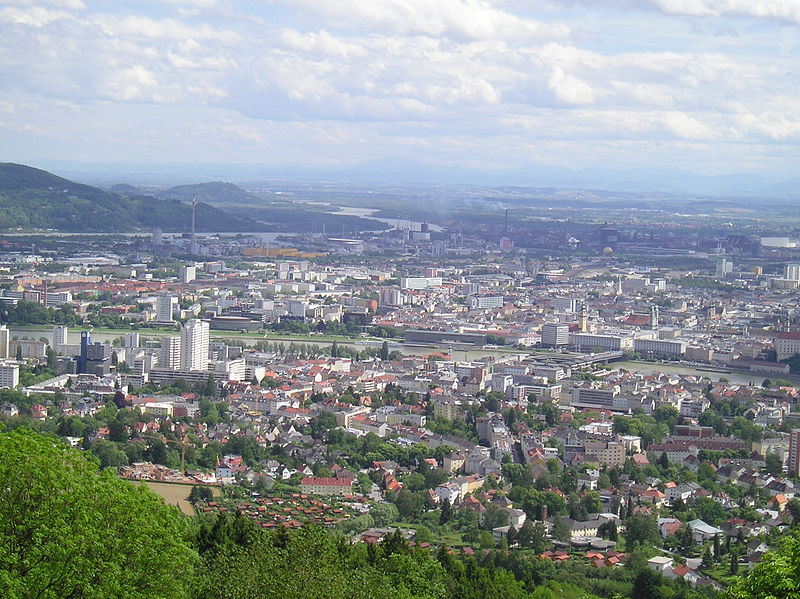 Linzvom Postlingberg autriche