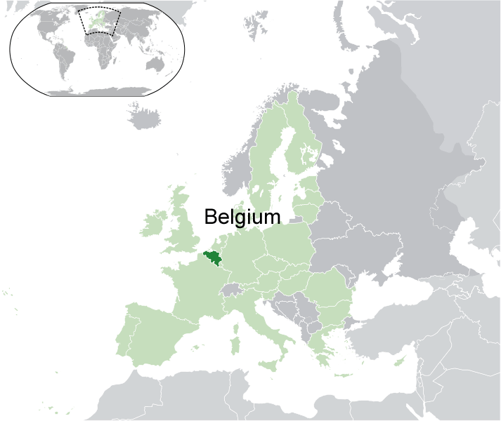 ou se trouve belgique