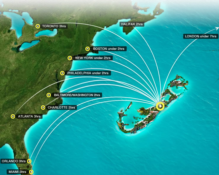 Carte de Bermudes