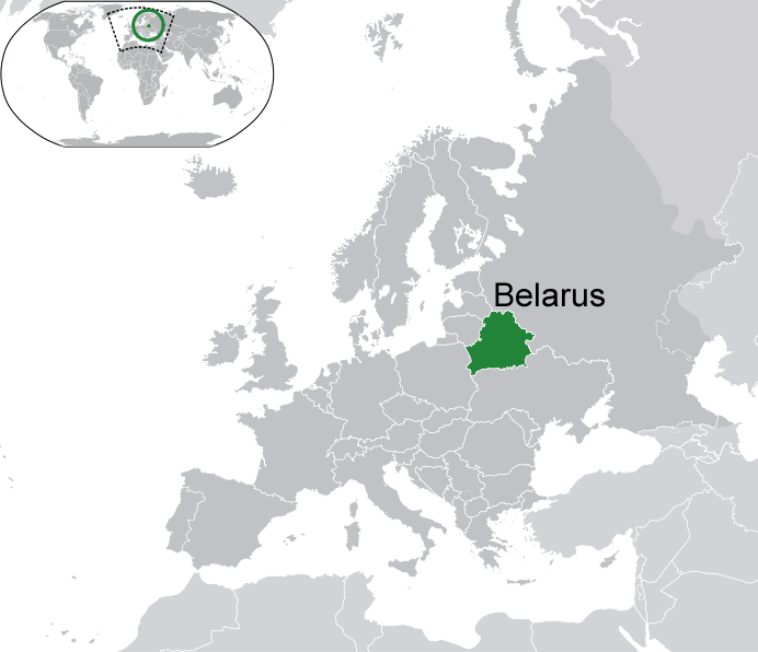 ou se trouve bielorussie