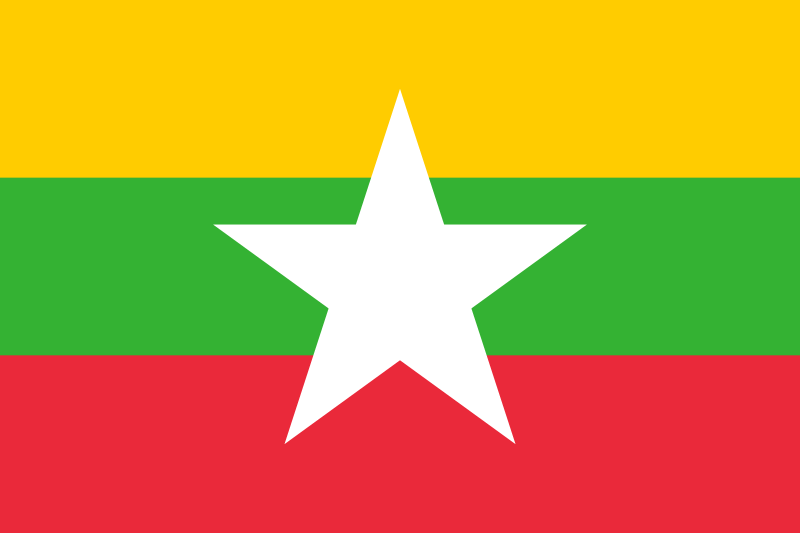 Birmanie Drapeau
