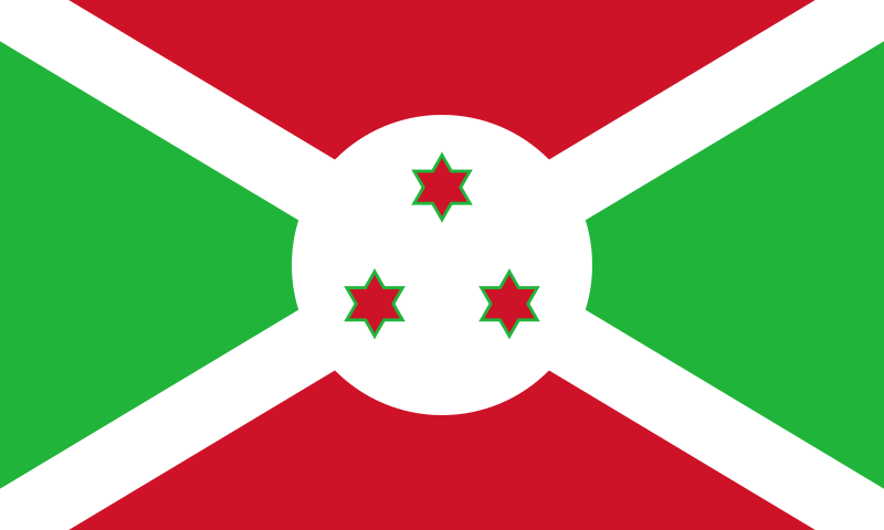 Burundi Drapeau