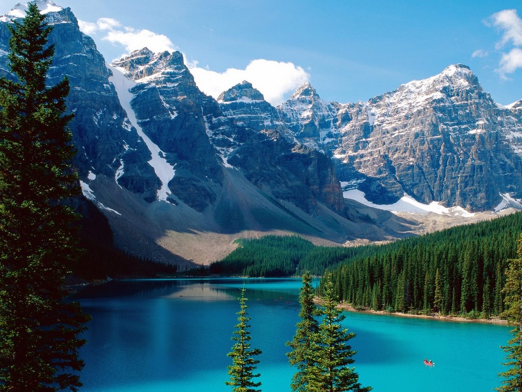 Moraine Lac canada