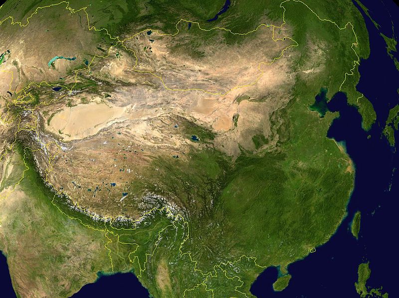 chine image satellite