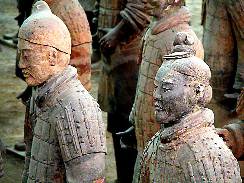 Terracotta soldats chine