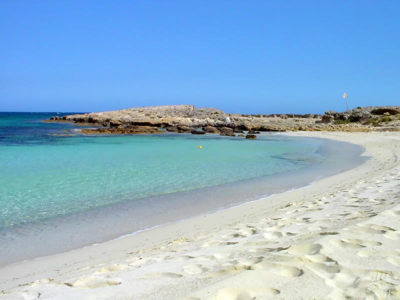 chypre blanc sablonneux plage