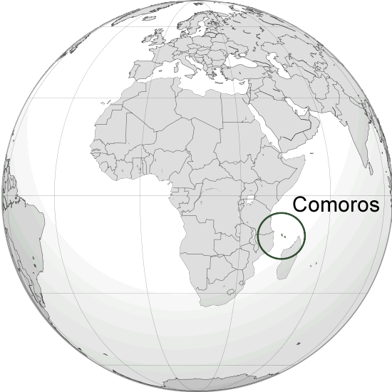 ou se trouve Comores