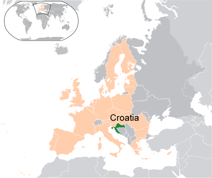 ou se trouve croatie