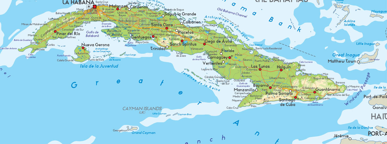 carte de cuba