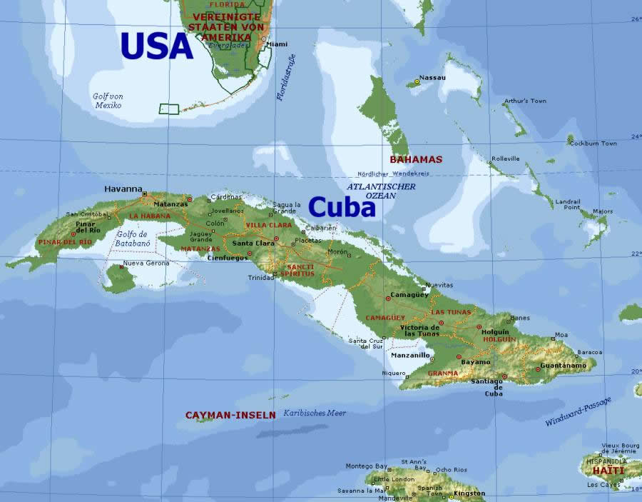 cuba carte