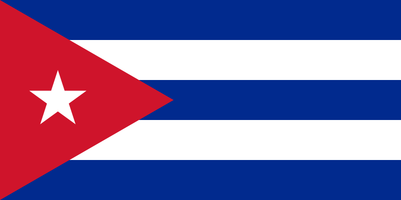 Cuba Drapeau