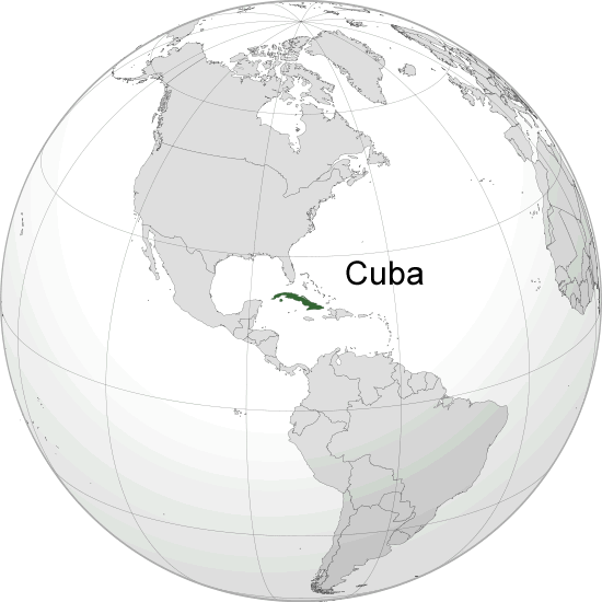 ou se trouve Cuba