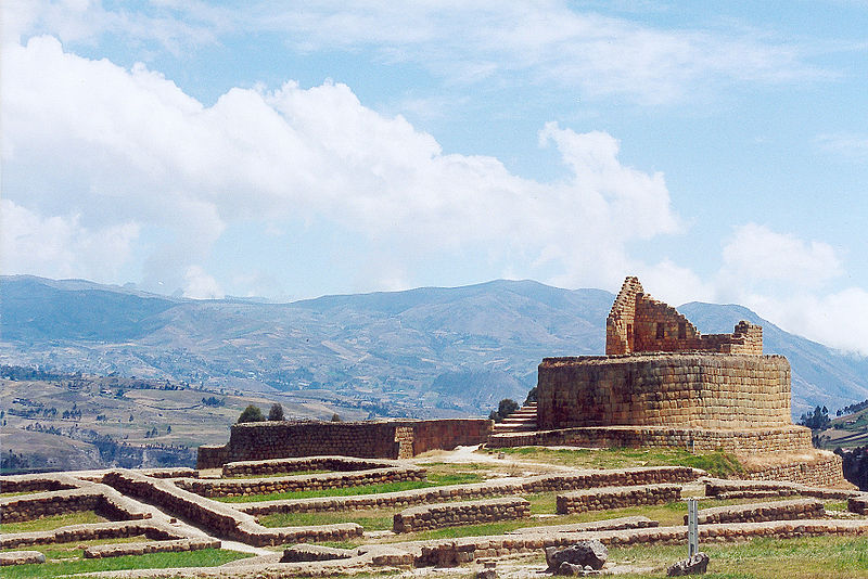 equateur ingapirca inca ruines