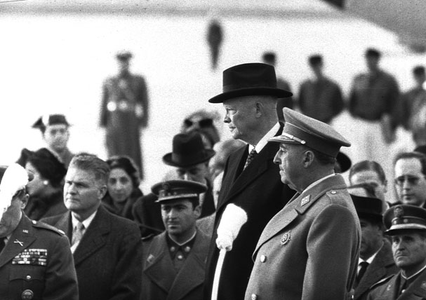 Franco eisenhower 1959 espagne