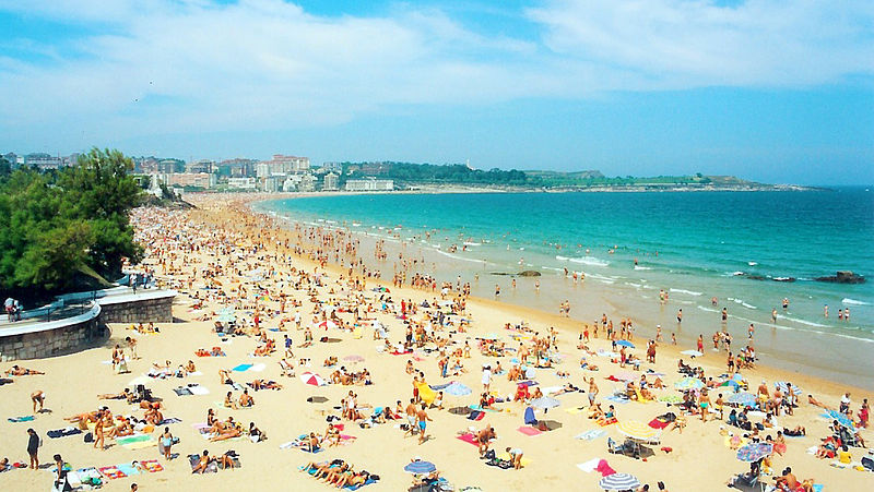 Playa Sardinero espagne