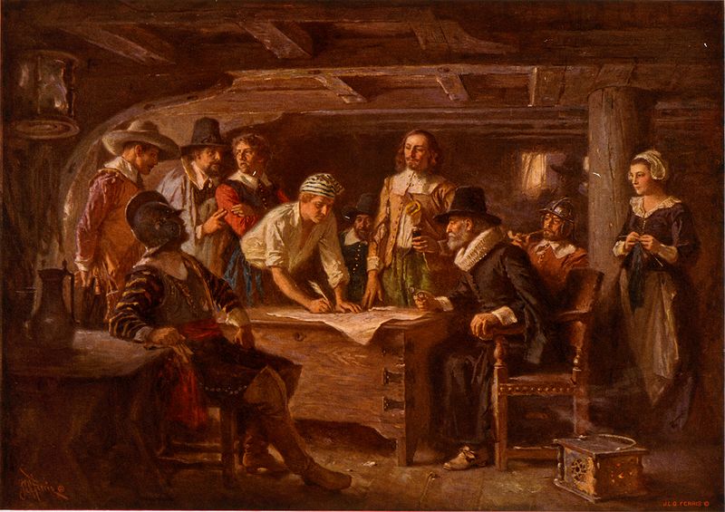 Mayflower Compact 1620 eua