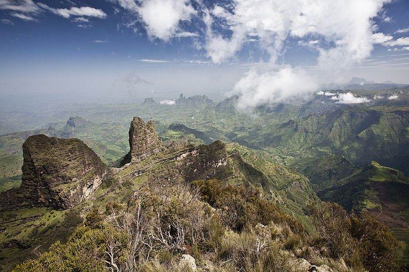 Semien montagnes Ethiopie