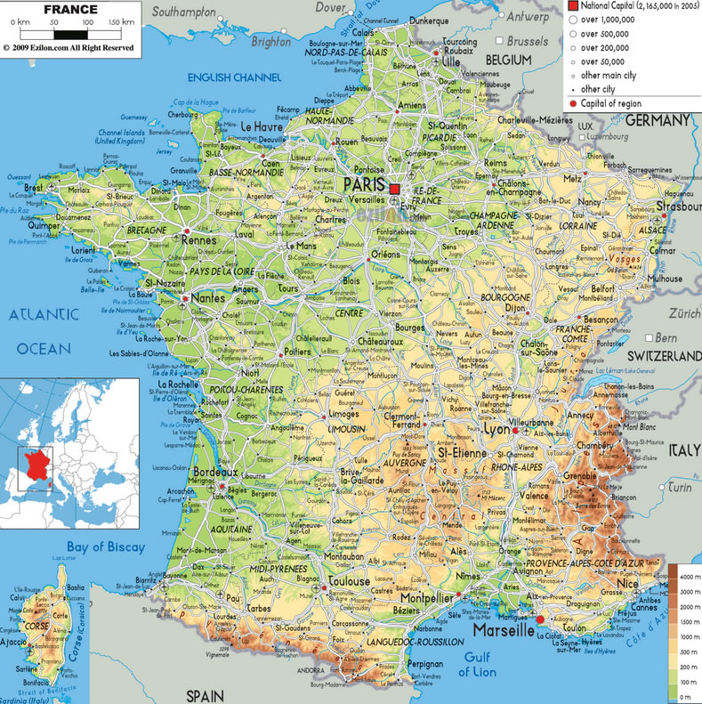 Carte de France