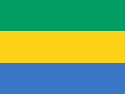 Gabon drapeau