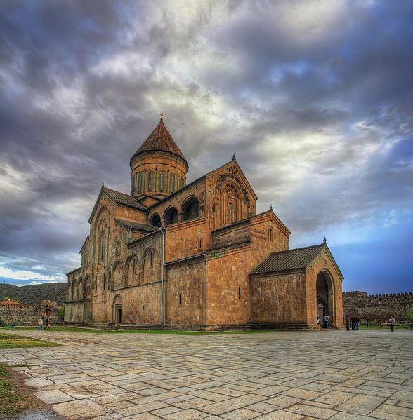 Svetitskhoveli cathedrale georgie