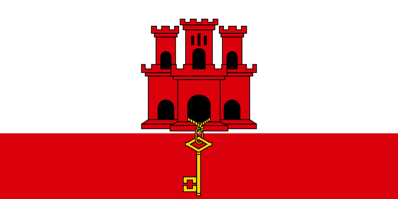 Gibraltar drapeau