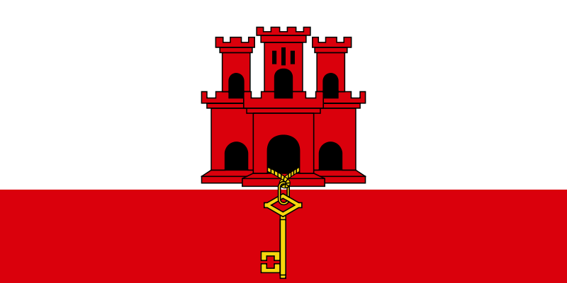 Gibraltar Drapeau