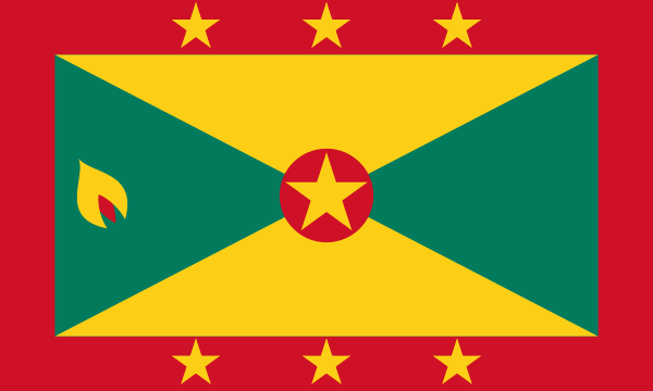 Grenada drapeau