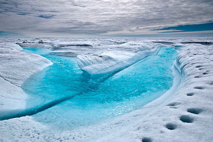 groenland calotte glaciaire