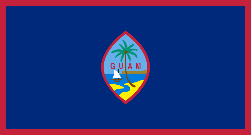 Guam drapeau