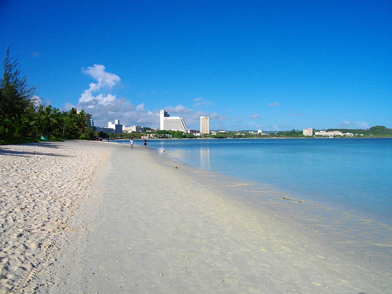 Tumon plage Guam