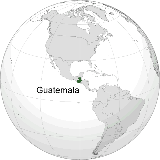 ou se trouve Guatemala