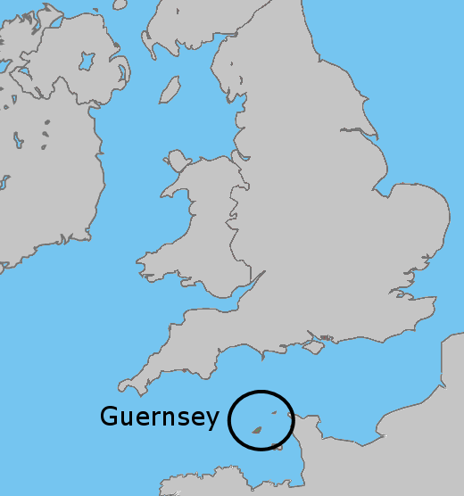 ou se trouve Guernsey