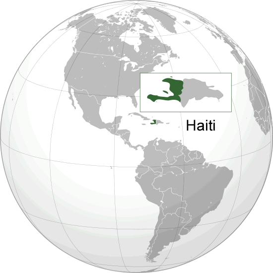ou se trouve Haiti