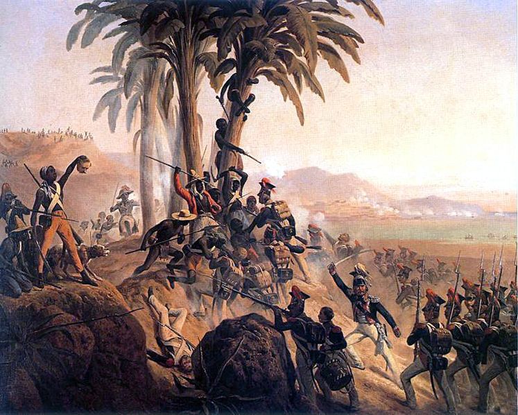 San Domingo 1845 francais soldats rebelleles