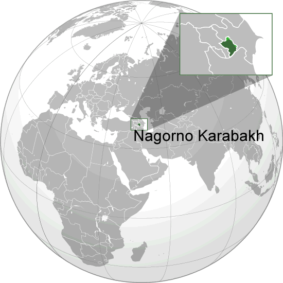 ou se trouve Haut Karabakh
