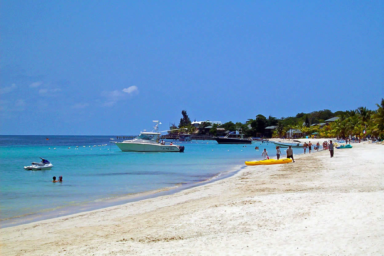 Roatan plage Honduras