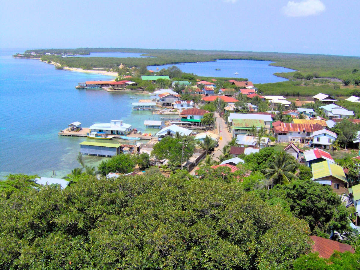 sablonneux baie Honduras