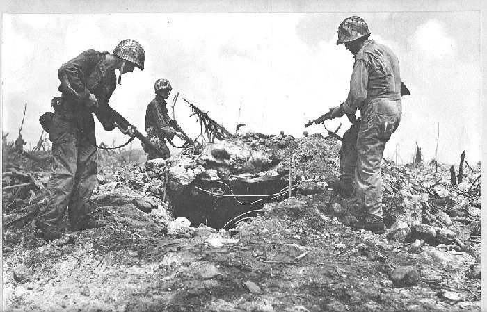 Kwajalein US armee 1944.