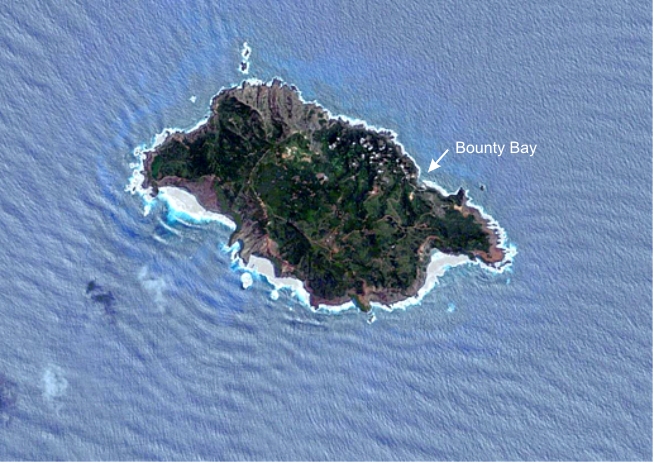 bounty baie Iles Pitcairn